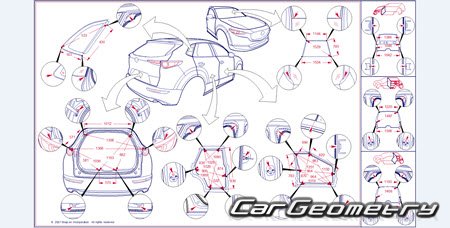   Mazda CX-30 (DM) 2019-2025 Body dimensions