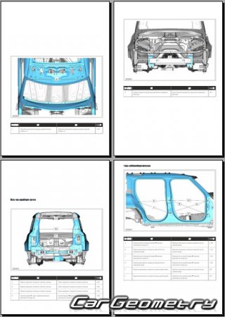   Land Rover Defender 110 (L663) 2020-2028 Body dimensions