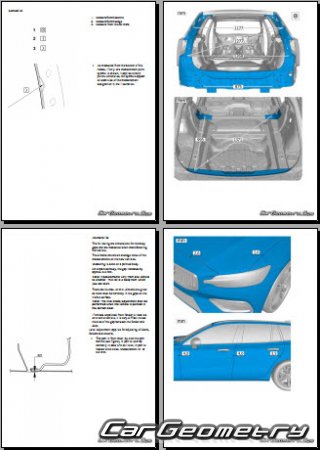   Volvo V60 2018-2024 Body dimensions