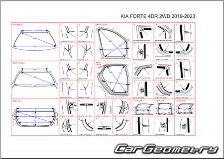   Kia Cerato Sedan (BD) 2017-2023 (Kia Forte USA  Kia K3 Euro)