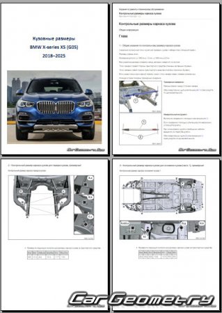   BMW X5 (G05) 20182025 Body dimensions
