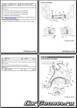   Nissan Rogue (T33)  2021-2027 Body Repair Manual