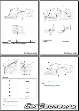   Lexus LC500C Convertible (URZ100) 2021-2024 Collision Repair Manual