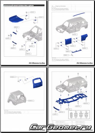   Lexus LX500d, LX600 (FJA310 VJA310)  2022 Collision Repair Manual
