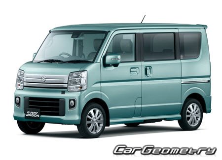   Suzuki Every Wagon (DA) 2015-2022,   Mazda Scrum (DG)
