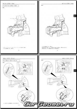 Mazda AZ-Wagon (MD) 1998-2003 (RH Japanese market) Body Repair Manual