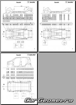 Suzuki Wagon R 2017-2022  Mazda Flair 2017-2022 (RH Japanese market) Body Repair Manual
