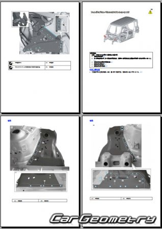 Suzuki Spacia  Suzuki Spacia Custom 20132018 (RH Japanese market) Body Repair Manual