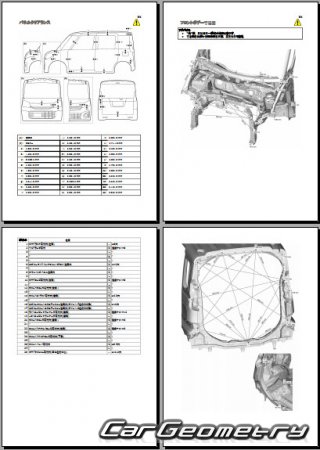 Suzuki Spacia  Suzuki Spacia Custom 20132018 (RH Japanese market) Body Repair Manual