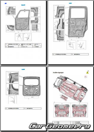 Suzuki Spacia (MK33S MK53S) 20182022 (RH Japanese market) Body Repair Manual