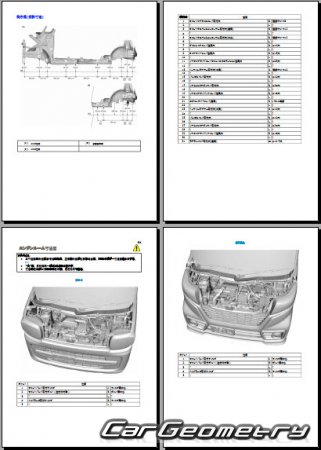 Suzuki Spacia (MK33S MK53S) 20182022 (RH Japanese market) Body Repair Manual