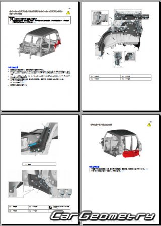   Suzuki Xbee (MN71S) 2017-2022 (RH Japanese market) Body Repair Manual