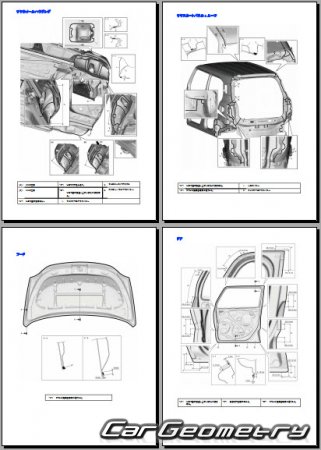   Suzuki Xbee (MN71S) 2017-2022 (RH Japanese market) Body Repair Manual