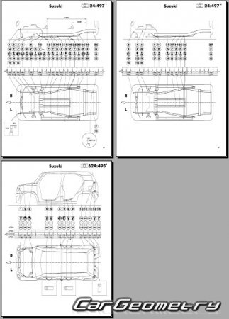   Suzuki Xbee (MN71S) 2017-2022 (RH Japanese market) Body Repair Manual