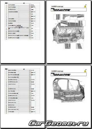   Suzuki Xbee (MN71S) 2017-2022 (RH Japanese market) Body Repair Manual