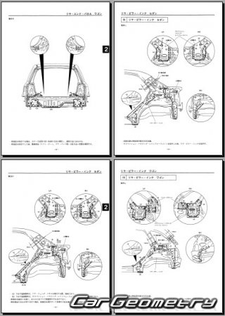 Mazda Familia (BJ) 19982003 (RH Japanese market) Body Repair Manual