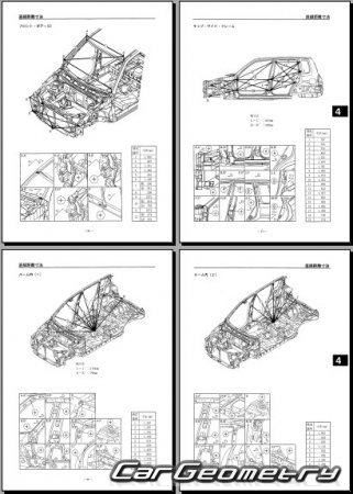 Mazda Demio (DW) 1997-2002 (RH Japanese market) Body Repair Manual