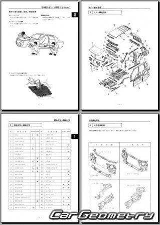Mazda Demio (DW) 1997-2002 (RH Japanese market) Body Repair Manual