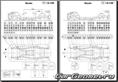 Mazda CX-5 (KE) 2012-2017 (RH Japanese market) Body dimensions