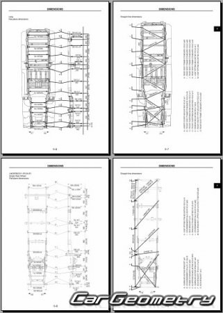 Mazda E-Series 19972001 Body dimensions