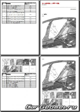 Mazda Axela (BM) 2013-2019 (RH Japanese market) Body dimensions