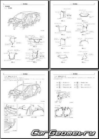 Nissan AD Van (Y12) 20062016  Mazda Familia Van 2008-2013 (RH Japanese market) Body Repair Manual