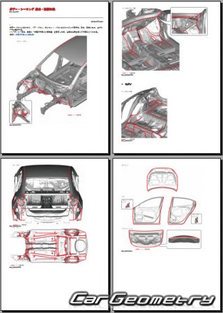 Mazda Axela Hybrid (BY) 2013-2019 (RH Japanese market) Body dimensions