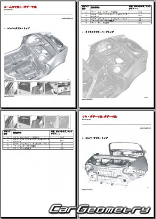 Mazda Roadster (ND) 20152022 (RH Japanese market) Body dimensions