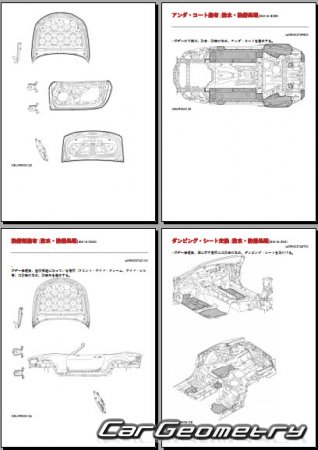 Mazda Roadster (NC) 20062014 (RH Japanese market) Body dimensions