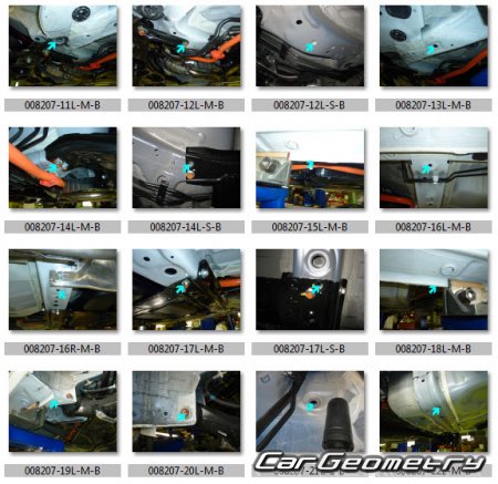Honda Grace Hybrid (GM4 GM5) 20152019 (RH Japanese market) Body Repair Manual