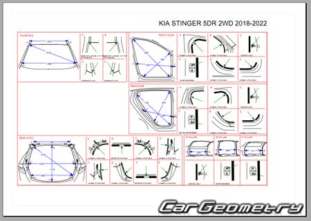   Kia Stinger (CK) 20182023 Body Repair Manual
