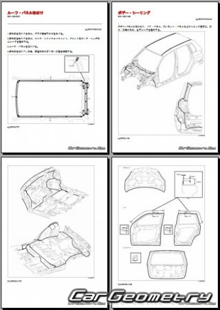   Mazda Verisa (DC) 2004-2013 (RH Japanese market) Body dimensions