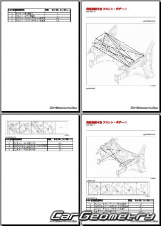   Mazda Verisa (DC) 2004-2013 (RH Japanese market) Body dimensions