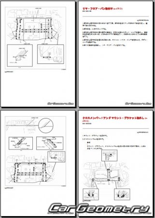   Mazda Verisa (DC) 2004-2013 (RH Japanese market) Body dimensions