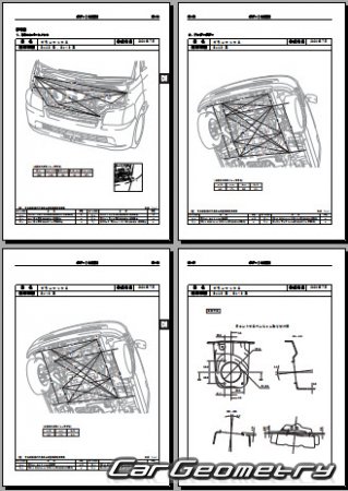 Daihatsu GranMax 2008-2017 (RH Japanese market) Body Repair Manual