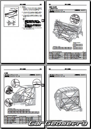 Daihatsu GranMax 2008-2017 (RH Japanese market) Body Repair Manual