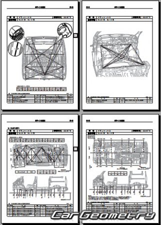 Daihatsu GranMax 2008-2017 (RH Japanese market) Body Repair Manual