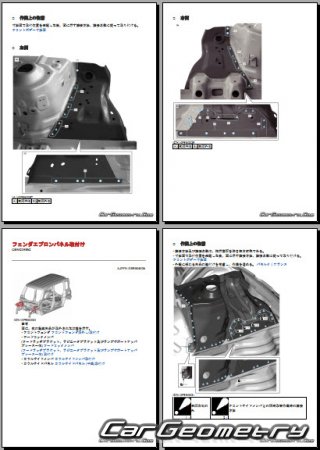Mazda Flair Wagon (MM32S MM42S) 20132018 (RH Japanese market) Body Repair Manual