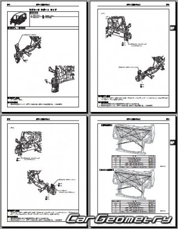 Daihatsu Move (LA150 LA160) 2014-2018  Subaru Stella 2014-2018  (RH Japanese market) Body Repair Manual
