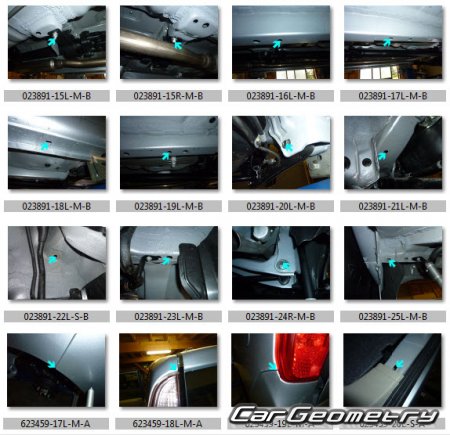 Daihatsu Move (LA100 LA110) 2010-2014  Subaru Stella 2011-2014 (RH Japanese market) Body Repair Manual