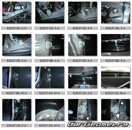   Daihatsu Move (L150 L160) 2002-2006 (RH Japanese market) Body Repair Manual