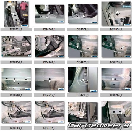   Daihatsu Move (L150 L160) 2002-2006 (RH Japanese market) Body Repair Manual