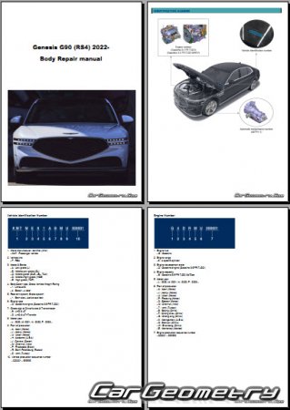   Genesis G90 (RS4) 2022-2028 Body Repair Manual