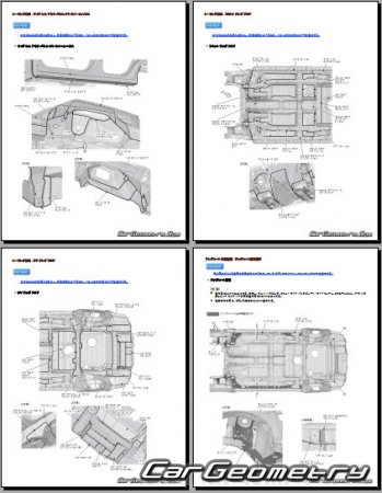   Honda Clarity (ZC5) Hybrid 2017-2024 (RH Japanese market) Body Repair Manual