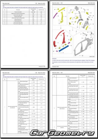   Xpeng G3  2019 Body Repair Manual