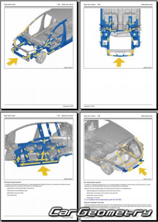   Xpeng G3  2019 Body Repair Manual