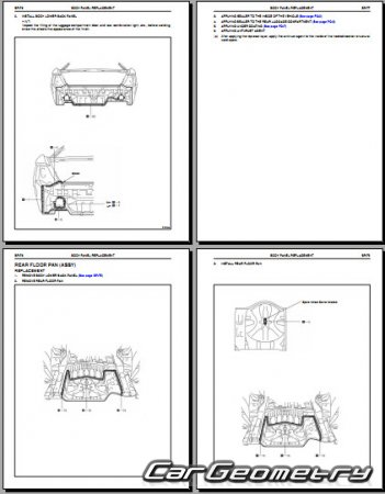   Toyota Crown (JZS17#) 1999-2004 (RH Japanese market) Body Repair Manual