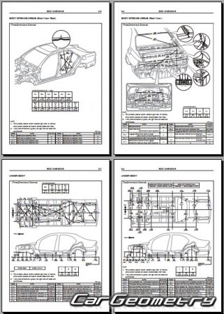   Toyota Crown (GRS18#) 2004-2010 Body Repair Manual