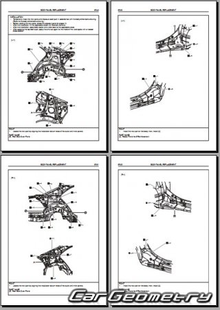   Toyota Crown (GRS18#) 2004-2010 Body Repair Manual