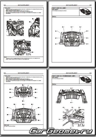   Toyota Crown (GRS18#) 2004-2010 Body Repair Manual